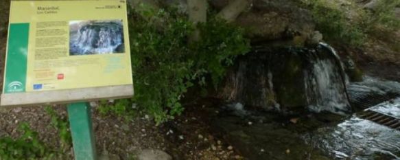 Manantial de Los Cañitos, que abastece de agua al municipio de El Bosque // Silvema Serranía de Ronda - Ecologistas en Acción