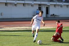 Parece que Chikini continuará en el C.D. Ronda. Ante el Marbella, fue titular. // Diego Battioli