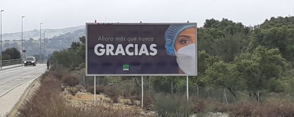 SATSE reconoce el esfuerzo de enfermeros y fisioterapeutas por su papel durante la pandemia, Con una nueva campaña a nivel provincial, que también se desarrolla en Ronda, el sindicato pretende agradecer y visibilizar el trabajo de miles de sanitarios, 08 Mar 2021 - 17:05