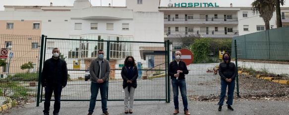 Reclaman nuevamente la puesta en marcha de un centro socio sanitario en el antiguo hospital, La Plataforma en defensa de la Sanidad pública y miembros de Izquierda Unida reprochan al equipo de gobierno su rechazo a una moción presentada por Contigo Ronda, 30 Mar 2021 - 12:23