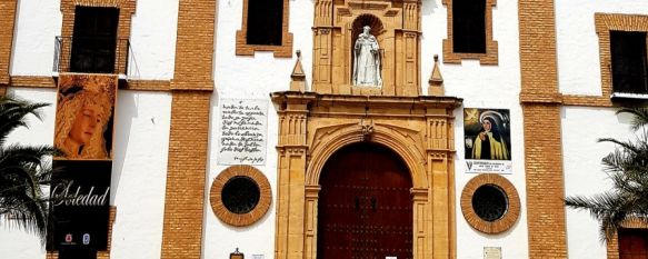 El templo abrirá sus puertas por primera vez desde finales de enero, cuando la detección de un brote de COVID-19 obligó a cerrar sus dependencias. // María Santísima en la Soledad Ronda