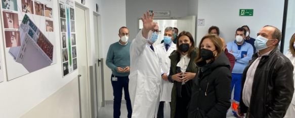 La delegada provincial del gobierno andaluz ha visitado el resultado de la actuación cuya inversión ha superado los 1,2 millones de euros. // Junta de Andalucía