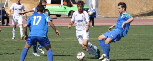 Chikini, en el partido que el C.D. Ronda disputó en la Ciudad Deportiva ante la U.D. Maracena. // Diego Battioli