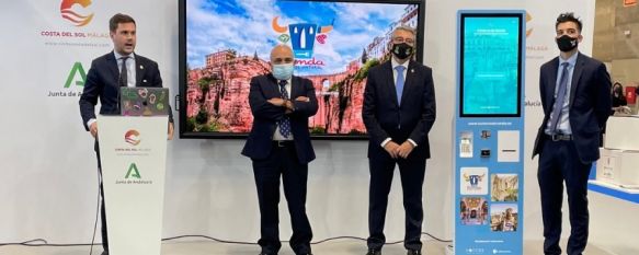 El proceso de digitalización de Turismo de Ronda centra la segunda jornada de FITUR, La plataforma diseñada por Discoolver permitirá ofrecer al turista una experiencia personalizada así como lograr un escaparate virtual para el comercio local , 20 May 2021 - 19:17