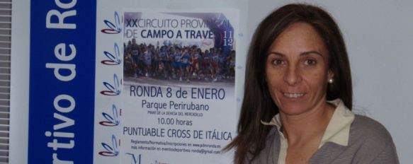 Nuria Galán, responsable de eventos del Patronato Deportivo Municipal. // CharryTV