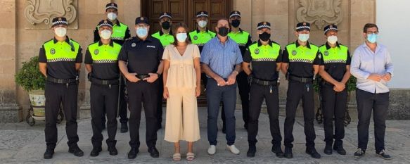 El próximo diciembre los agentes tomarán posesión de su plaza. // Ayuntamiento de Ronda