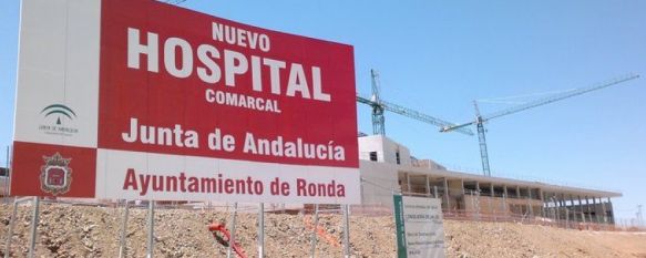 Estado actual de las obras del nuevo Hospital Comarcal de Ronda. // CharryTV