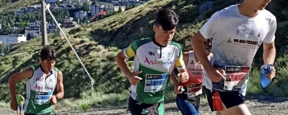 Porras, con el número 419, ha competido en esta ocasión con la camiseta de la Federación Andaluza de Montañismo en lugar de la de su club, el Ascari Harman Trail Running // CharryTV