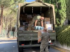 Los efectivos de La Legión en Ronda, con presencia en Mali, participan en el proyecto desde 2014. // Nacho Garrido