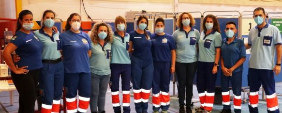 Los profesionales del Área Sanitaria de la Serranía continúan llevando a cabo la campaña de vacunación sin cita previa para aquellos que no hayan recibido su primera dosis mayores de 16 años. // Área Sanitaria Serranía