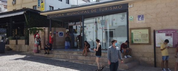 Los usuarios de la Oficina Municipal de Turismo sólo representan a un pequeño porcentaje de la cantidad real de personas que han visitado la ciudad  // Juan Velasco