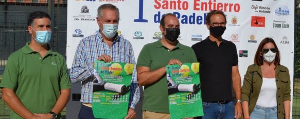 El Primer Torneo de Pádel del Santo Entierro acumula ya unos 95 inscritos, El evento se desarrollará en las pistas del Polideportivo El Fuerte entre el 24 y el 26 de septiembre y lo recaudado se destinará a la bolsa de caridad de la hermandad, 20 Sep 2021 - 09:33