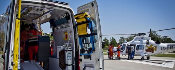 Hasta el lugar se han desplazado efectivos de Guardia Civil y los servicios sanitarios de la Junta. // Junta de Andalucía