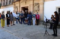 El acto de presentación ha concluido con la interpretación de una pieza musical. // Juanmi Aguilar