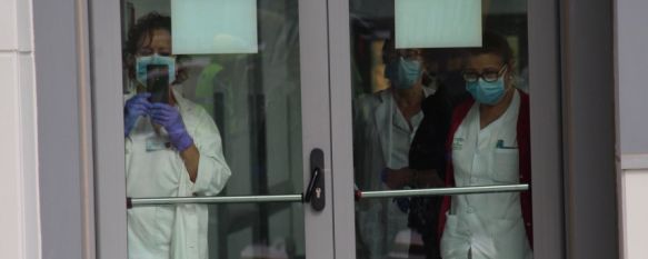 Tres pacientes con coronavirus siguen hospitalizados a día de hoy en el Hospital de la Serranía. // CharryTV