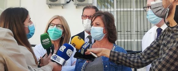 García no se ha pronunciado sobre la controversia que produce la recuperación del modelo presencial entre los profesionales de Atención Primaria. // Paloma González