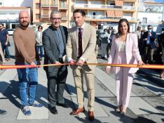 El alcalde de Torrox inauguró el acto junto a la teniente de alcalde de El Morche el pasado sábado. // Axarquia+