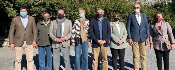 El presidente del ente provincial se ha desplazado hasta la localidad de Gaucín // Diputación de Málaga El presidente del ente provincial se ha desplazado hasta la localidad de Gaucín // Diputación de Málaga