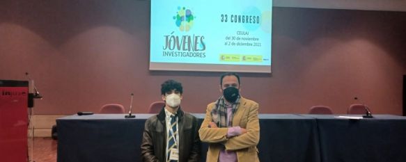 Daniel Guerrero, alumno del IES Martín Rivero, en la final de ‘Jóvenes Investigadores’, Se trata de la 33ª edición del certamen que organiza el Ministerio de Universidades, donde solo han sido seleccionados tres grupos andaluces de los 40 totales, 01 Dec 2021 - 17:45