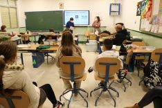 Se han realizado charlas en diferentes colegios de la Serranía de Ronda.  // Fundación Asprodisis