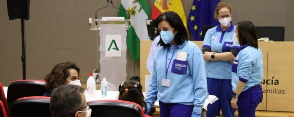 La vacunación infantil contra el COVID-19 continúa llevándose a cabo en el Hospital Comarcal. // AGSS