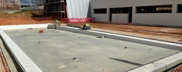 Al 60% de ejecución las obras de la nueva piscina municipal descubierta, El presupuesto de las nuevas instalaciones junto a la Cruz de San Jorge, asciende a 1,7 millones de euros procedentes de fondos del Consistorio rondeño, 13 Jan 2022 - 11:33