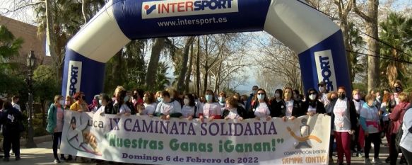 Ronda y su Serranía se vuelcan con AYUCA en su IX Caminata Solidaria, La asociación que ayuda a pacientes oncológicos logró agotar las 1.500 inscripciones previstas para un evento que volvió a ser multitudinario, 07 Feb 2022 - 09:48