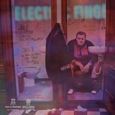 Contraportada de su primer disco, Electric Finger // CharryTV