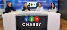 María Ángeles Becerra, Pastora Rodríguez y Mar Márquez en el plató de Canal Charry, donde han explicado los detalles del nuevo proyecto // CharryTV