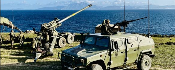 La Legión da apoyo y protección a la Unidad de Defensa de Costa en las playas de Tarifa, Legionarios de la 3ª Compañía de la X Bandera Millán-Astray han participado durante una semana en un ejercicio conjunto en el Estrecho con el Regimiento de Artillería de Costa nº4, 18 Feb 2022 - 11:19