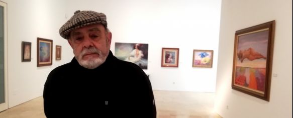 “He cumplido 50 años como profesional; como aficionado, he pintado desde que era un niño”, El rondeño Cristóbal López está celebrando sus bodas de oro en el mundo del arte con una exposición en el Convento de Santo Domingo, 08 Mar 2022 - 11:51