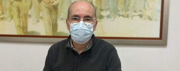 Rubira ha sido el encargado de trasladar a los medios las principales demandas sanitarias del colectivo. // Manolo Guerrero