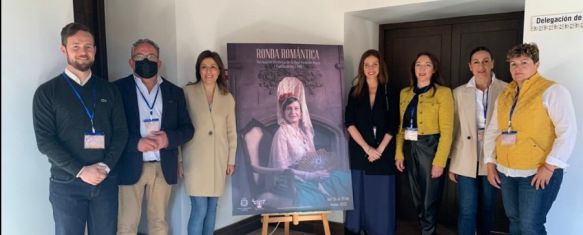 La imagen fue descubierta durante la celebración la I Convención de la Serranía de Ronda Romántica // Ayuntamiento de Ronda