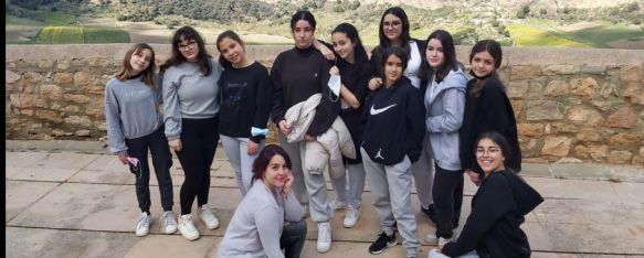 Las rondeñas participaron en la última fase eliminatoria a través de videoconferencia, con el Paseo de los Ingleses como escenario. // Leticia López Las rondeñas participaron en la última fase eliminatoria a través de videoconferencia, con el Paseo de los Ingleses como escenario. // Leticia López
