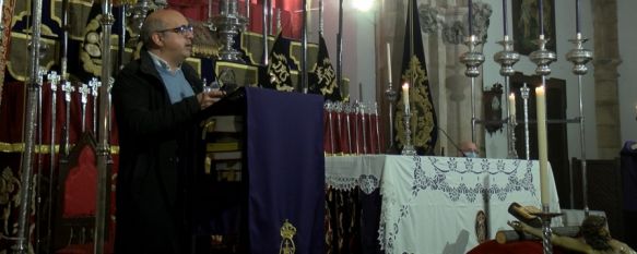 La Iglesia de Padre Jesús acogió el desarrollo del Via Crucis Penitencial, Las previsiones de lluvia llevaron a la Agrupación de Hermandades y Cofradías a comunicar horas antes del inicio la decisión del Arciprestazgo, 13 Apr 2022 - 11:42