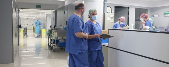 La cifra de ingresos en planta del Hospital Comarcal por COVID asciende a 13. // CharryTV