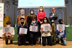 El rondeño recogía su reconocimiento el pasado lunes en Málaga. // Delegación Provincial de Educación