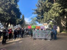 Varios miembros de la Corporación Municipal han estado presentes en la concentración. // Manolo Guerrero