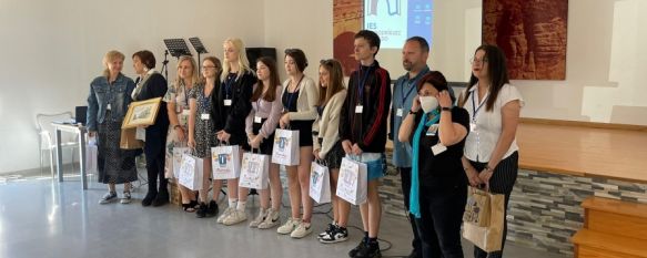 Representantes de varios países llegan a Ronda para participar en el programa Erasmus+, Alumnos y profesores de Italia, Bulgaria, Rumanía y Polonia trabajarán en un proyecto junto a estudiantes de 4º de ESO y 1º de Bachillerato del IES Rodríguez Delgado, 16 May 2022 - 11:33