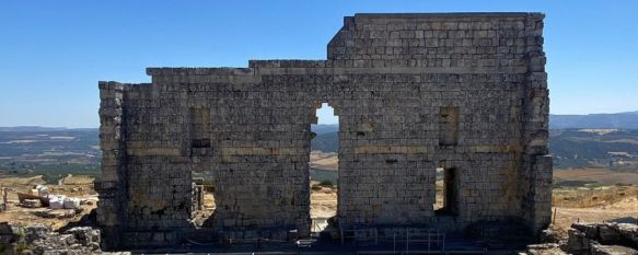 Ya han finalizado las actuaciones de mejora y conservación de la cávea del teatro romano.  // Sergio Valadez