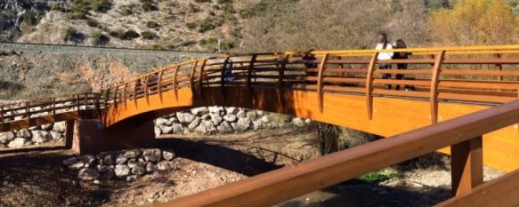 La Cueva del Gato estrenará su nuevo puente a finales de julio, El Ayuntamiento de Benaoján ya ha firmado el contrato con la empresa adjudicataria de la construcción de la pasarela peatonal , 07 Jun 2022 - 11:54