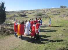 Jóvenes del CIJ durante una de las actividades en el nuevo espacio. // CIJ IRUÁ