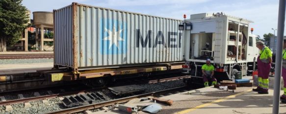 Descarrila un vagón de mercancías en la estación de tren de Ronda, Se ha visto afectada la línea de media distancia Algeciras-Antequera, cuyos pasajeros han sido trasladados en autobús , 12 Jul 2022 - 09:04