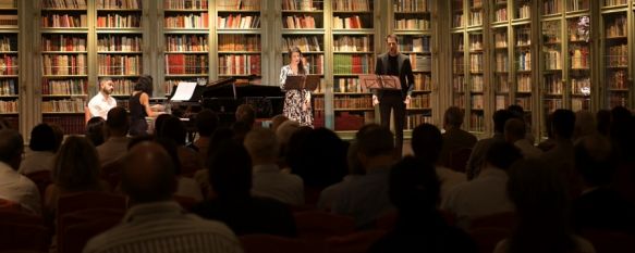 Isabel Puente, Violeta Siesto y Gabriel Mas ofrecieron un concierto de lied alemán // RMR