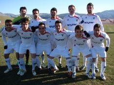 Once inicial con el que formó el C.D. Ronda ante el Alhaurín de la Torre C.F. // Miguel Ángel Mamely