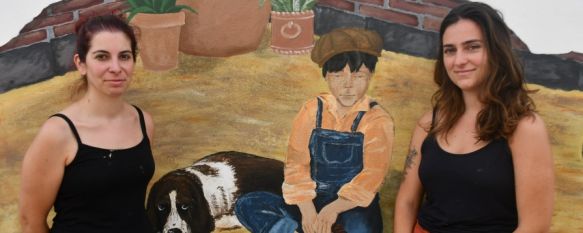 Alba González y Sonia Ruiz están creando cinco nuevos murales que se sumarán a la veintena que se realizaron en las primeras dos ediciones. // José Antonio Gallardo Alba González y Sonia Ruiz están creando cinco nuevos murales que se sumarán a la veintena que se realizaron en las primeras dos ediciones. // José Antonio Gallardo