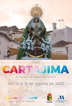 Cartel de las fiestas en honor a la Virgen del Rosario // CharryTV