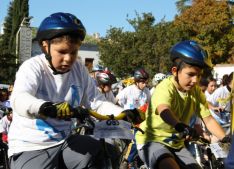 Personas de todas las edades se dieron cita en este evento deportivo. // CharryTV