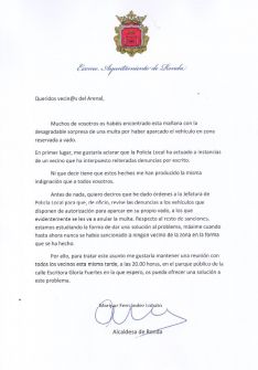 La alcaldesa ha anunciado a través de una carta que el Ayuntamiento de Ronda se va a reunir con los vecinos para buscar una solución.  // CharryTV