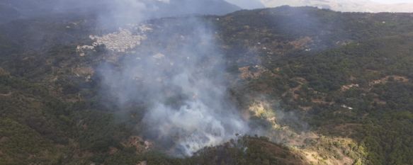 Las llamas se originaron en la zona de La Razuela pasadas las 11.15 horas // Plan INFOCA Las llamas se originaron en la zona de La Razuela pasadas las 11.15 horas // Plan INFOCA